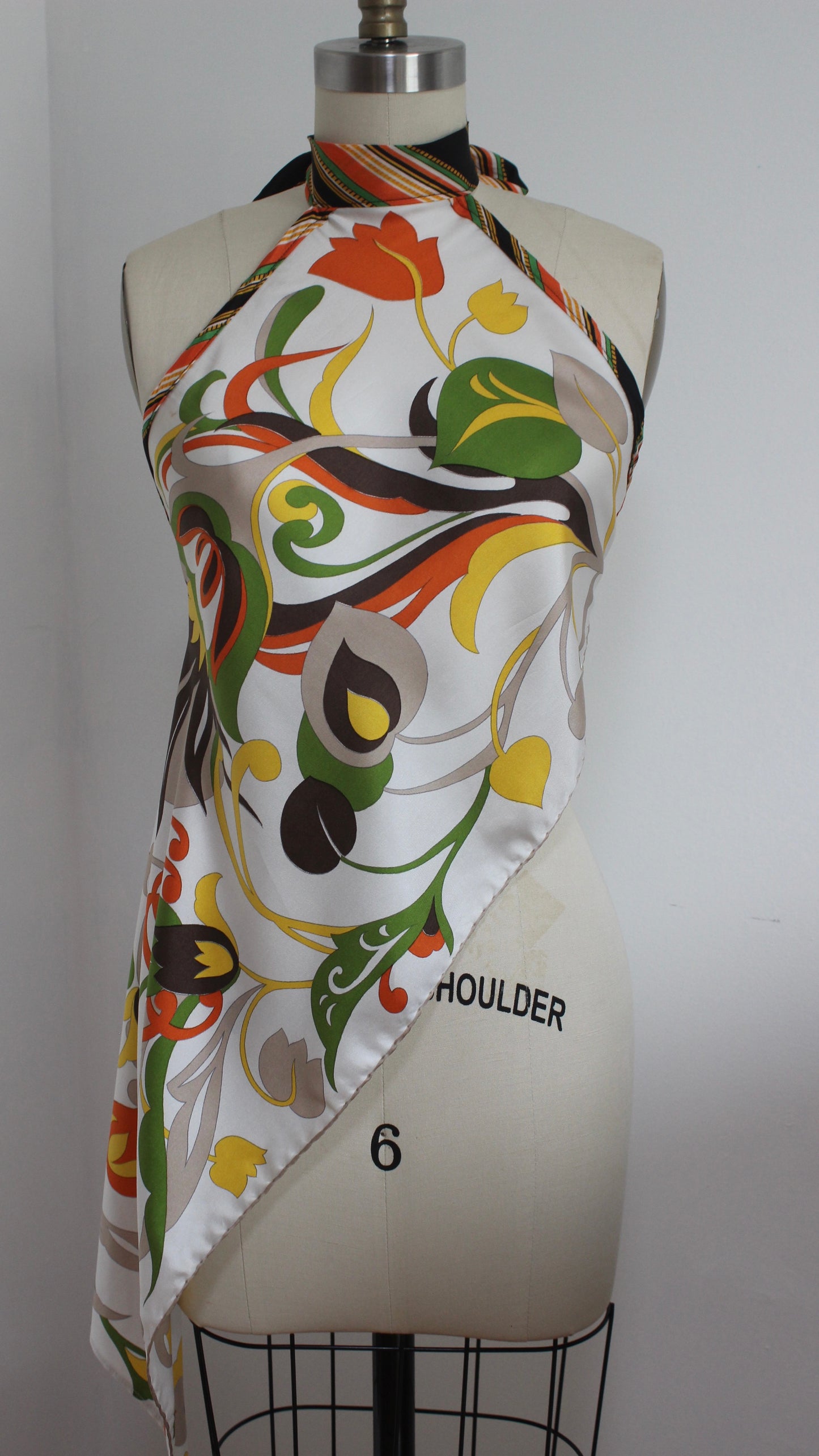 Upcycle Scarf Top (Small-XL)