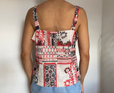 Upcycled Printed Tank (Large/XL)