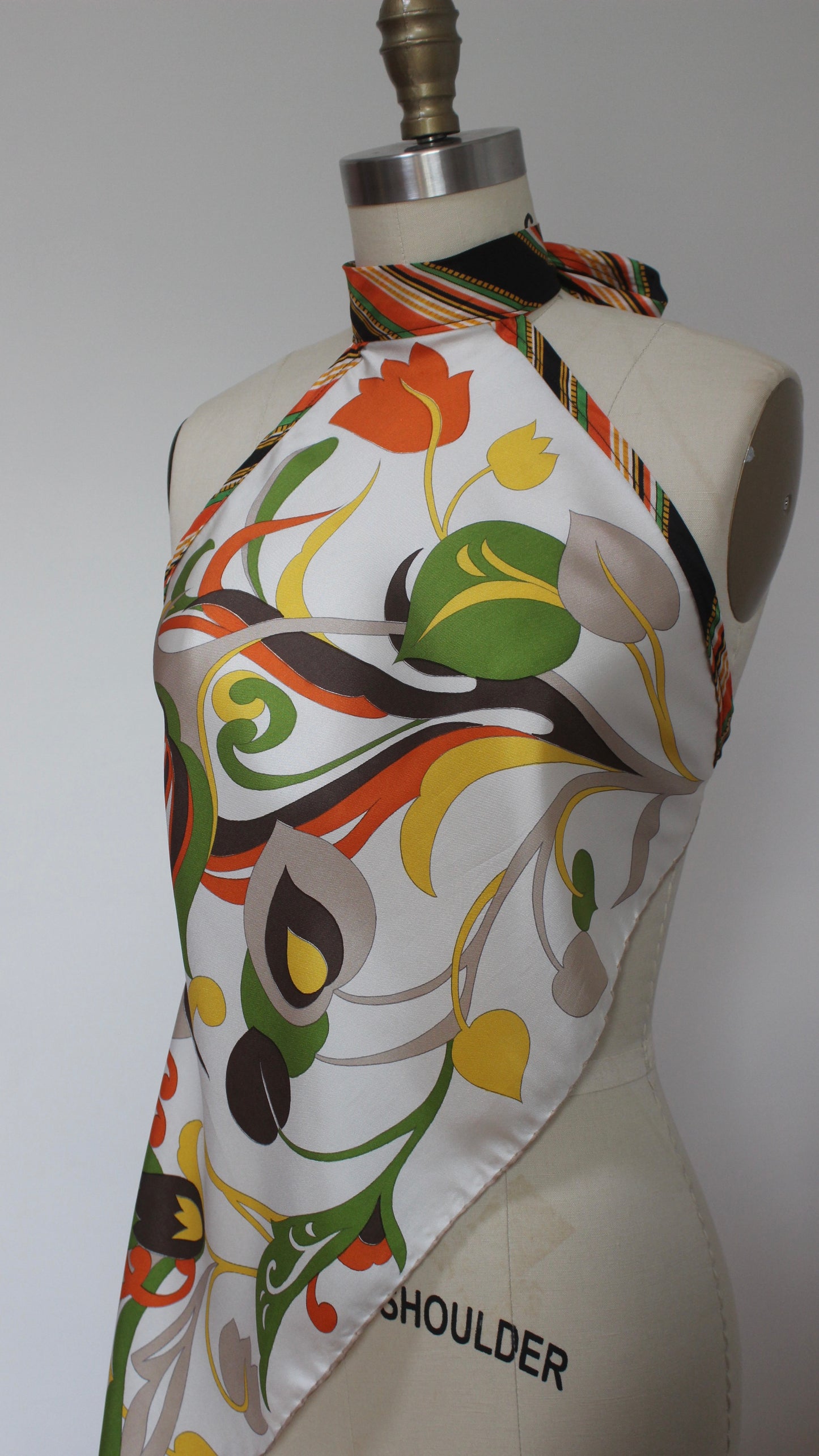 Upcycle Scarf Top (Small-XL)