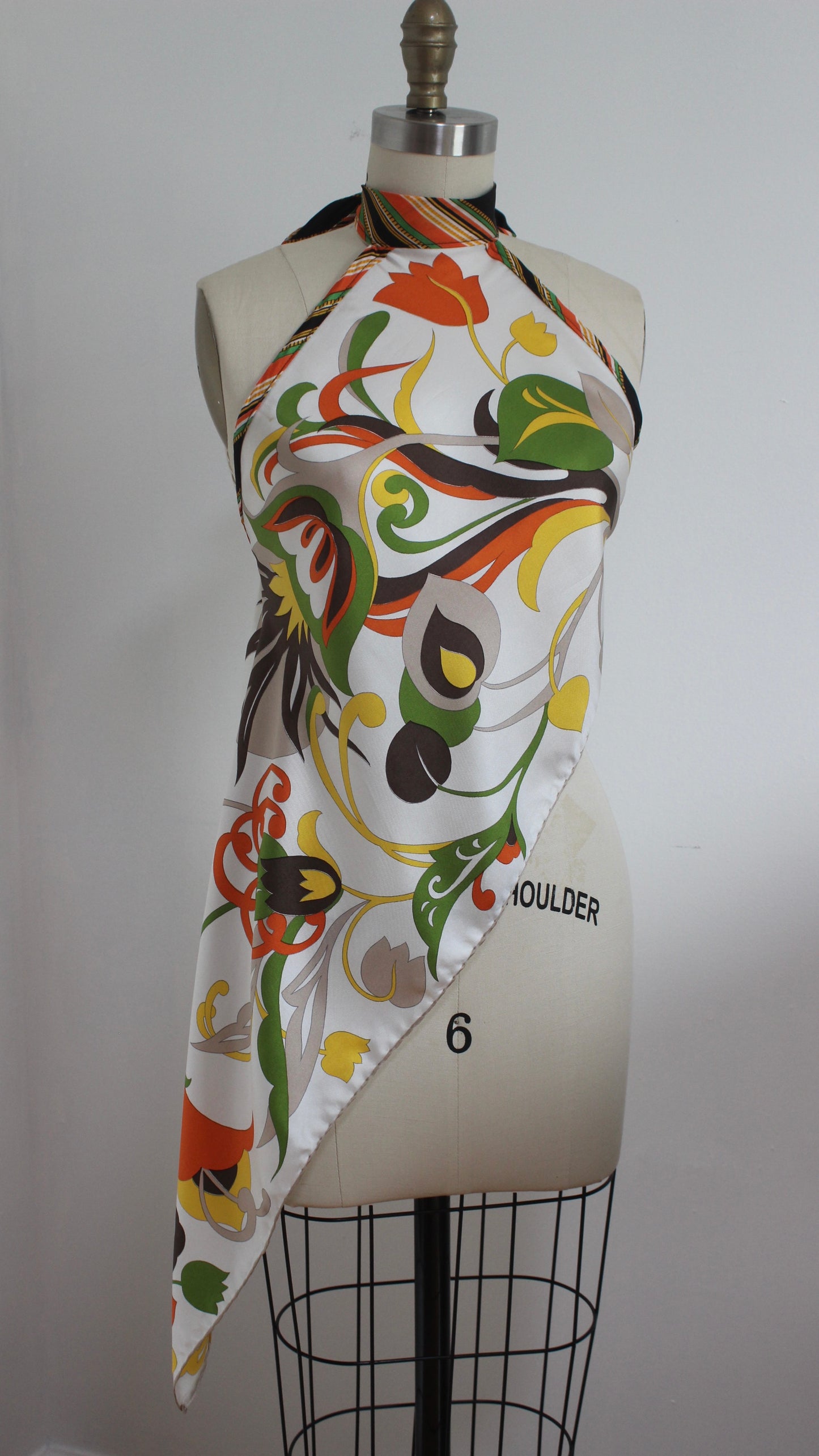 Upcycle Scarf Top (Small-XL)
