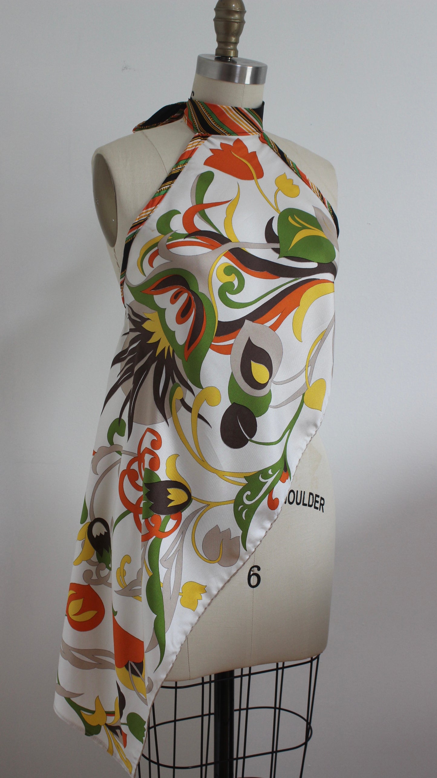 Upcycle Scarf Top (Small-XL)