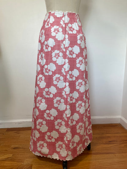 Vintage Maxi Skirt (Small)