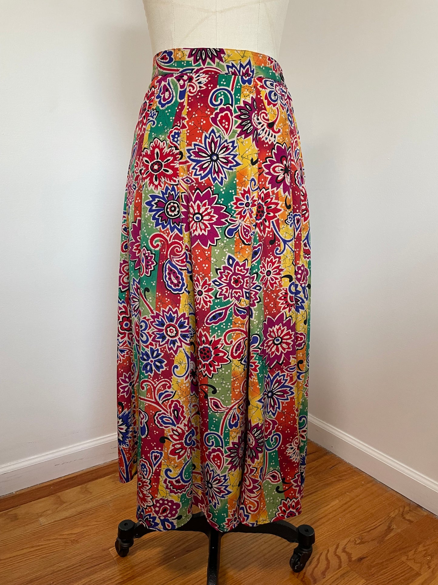 90s Condor Floral Skirt (Size 8)