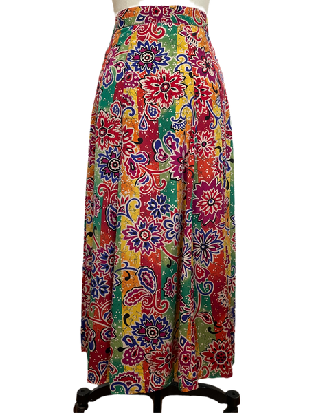 90s Condor Floral Skirt (Size 8)