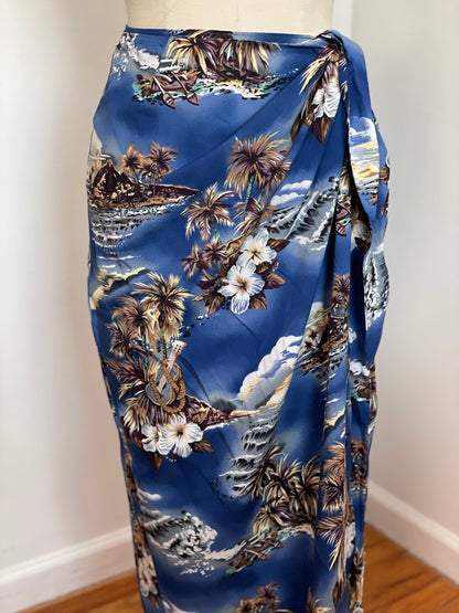 Hilo Hatties Hawaiian Wrap Skirt (Large)