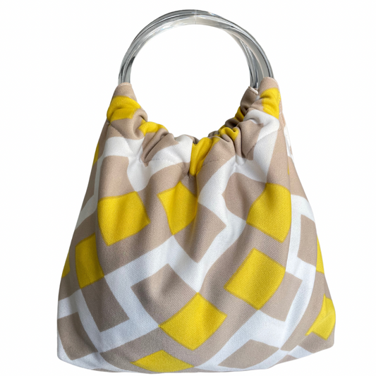 Geometric Handle Bag