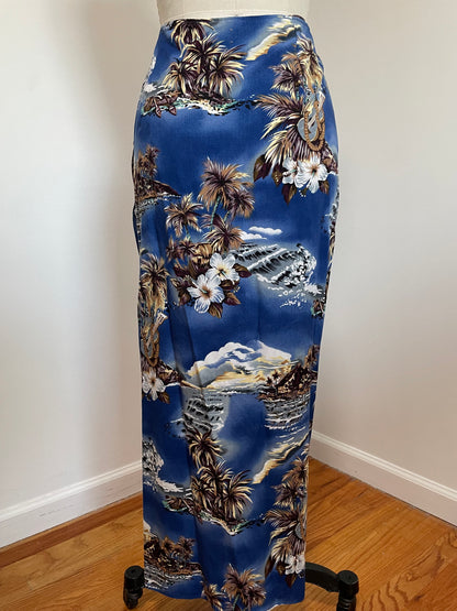 Hilo Hatties Hawaiian Wrap Skirt (Large)