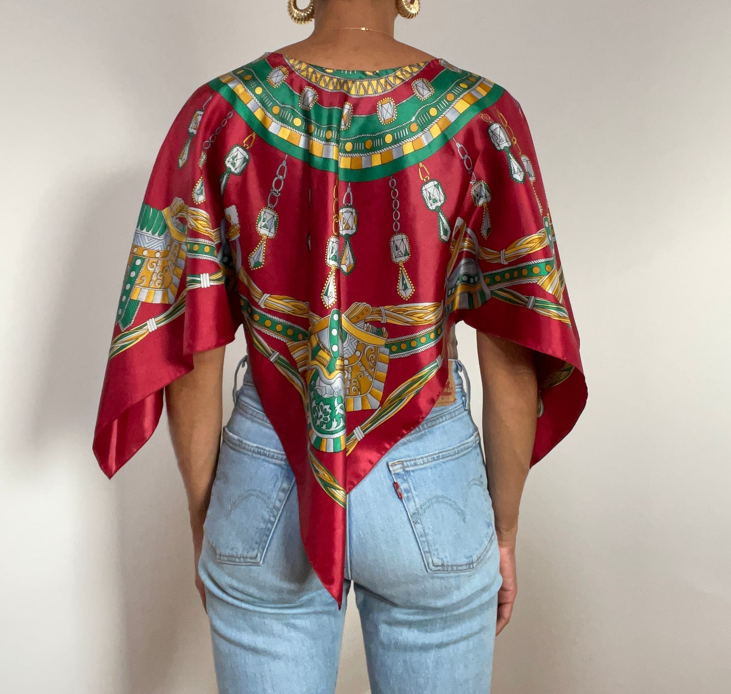 Gem Scarf Top (Medium/Large)