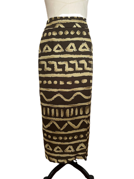 Liz Claiborne Tribal Skirt (Size 4)