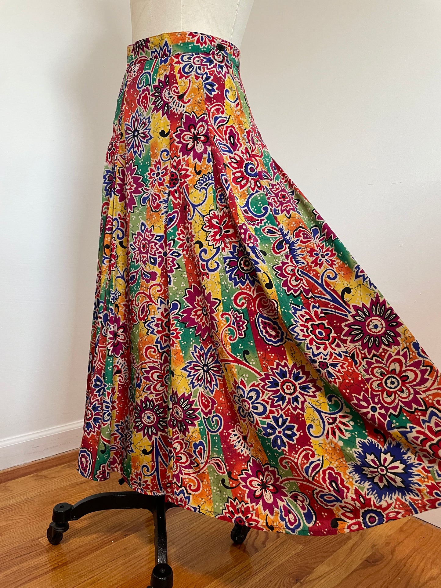 90s Condor Floral Skirt (Size 8)