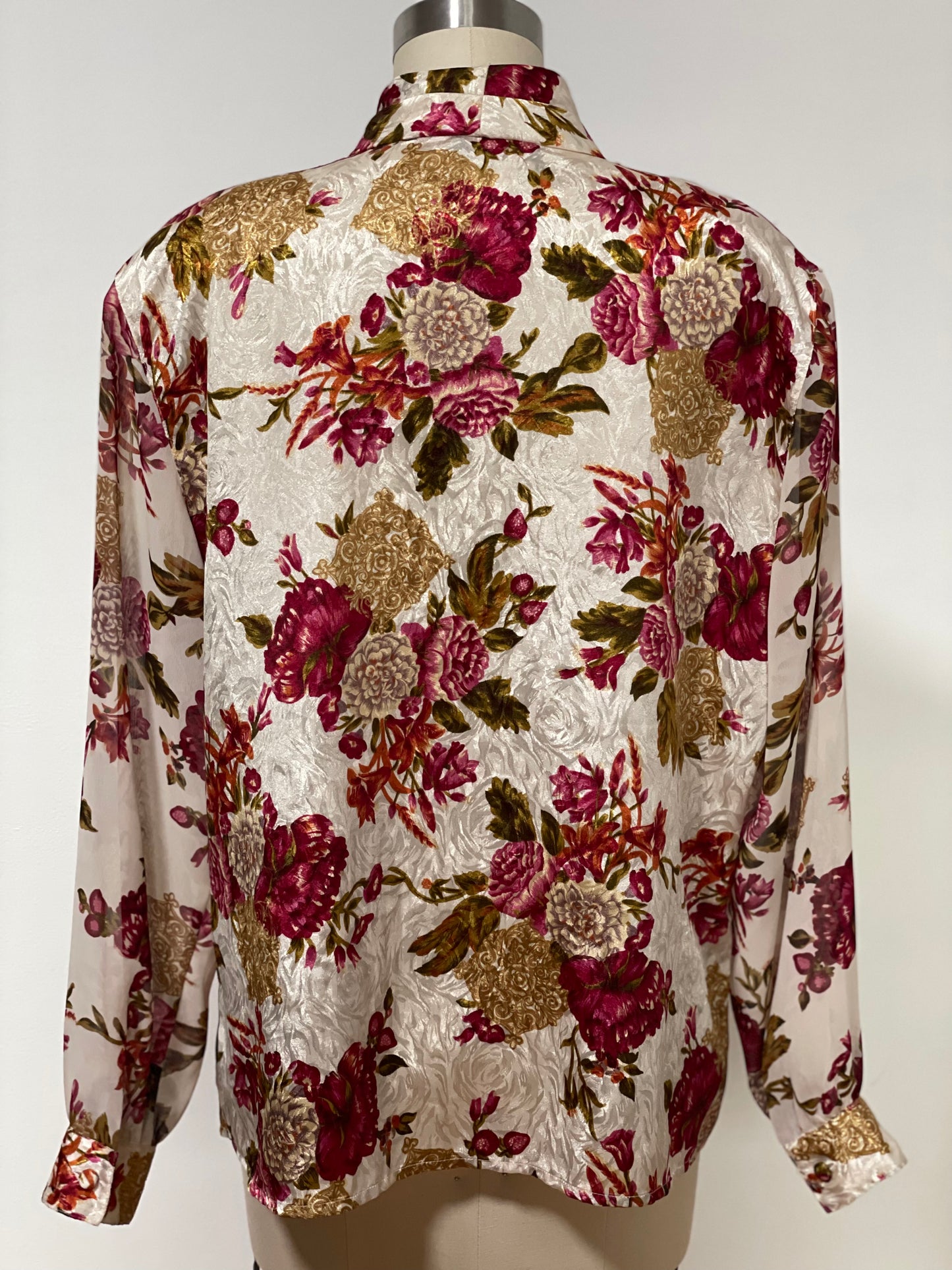 Notations Floral Blouse (Size 12)