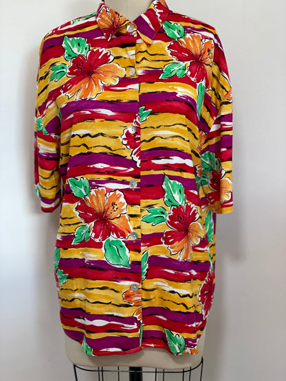 90s Kathie Lee Summer Top (Medium)