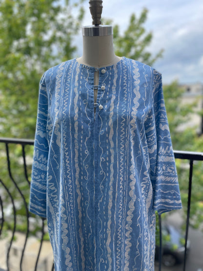 70s Chiha Beachy Caftan (Medium)