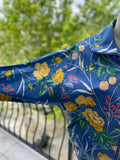 Southern Stitches Floral Zip Up Jacket (Medium/Large)