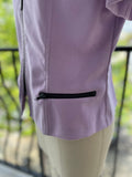 Positive Attitude Lavender Zip Jacket (Size 10)