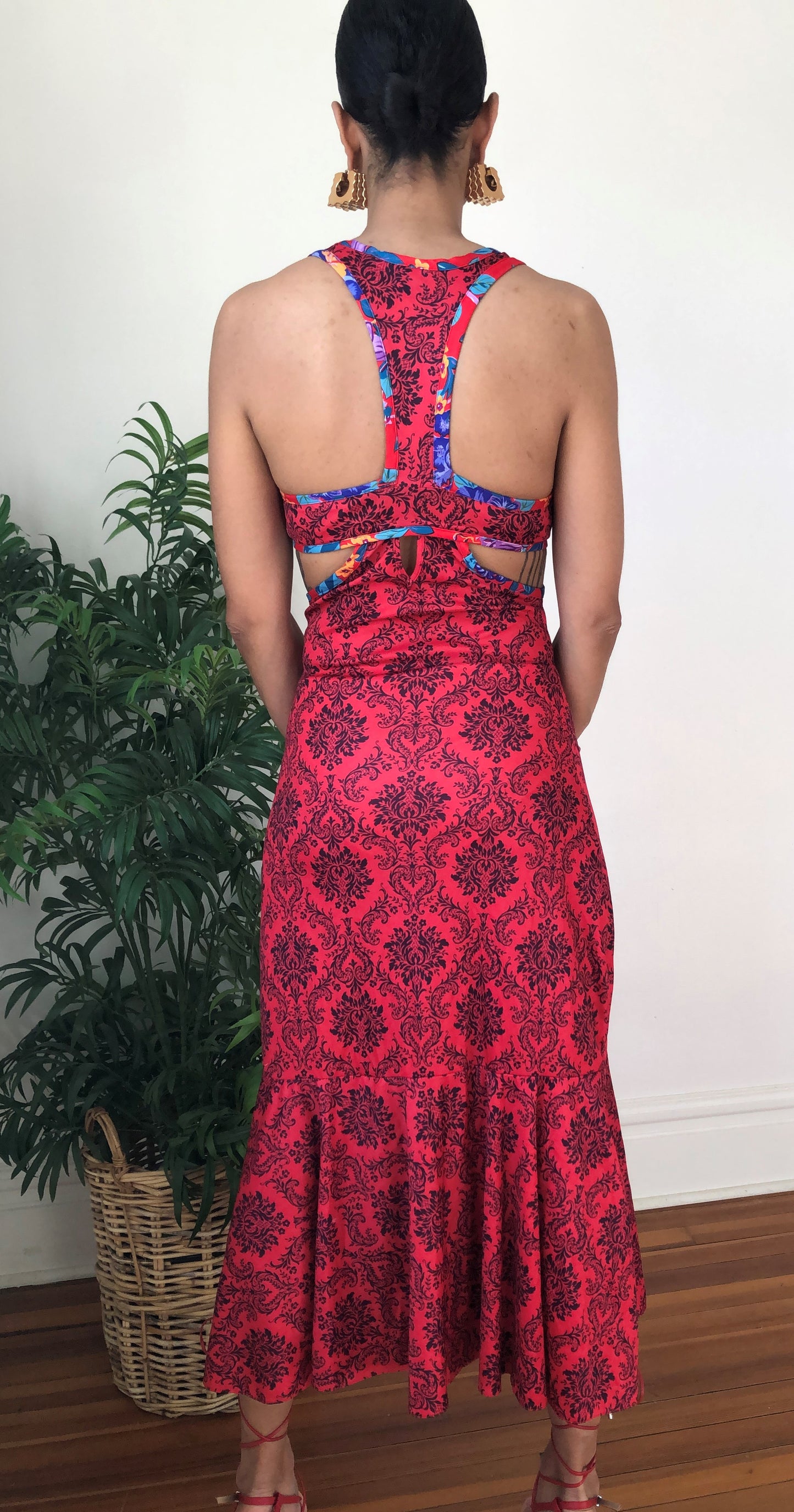 Reworked Lisbon Cut Out Dress (Small/Medium)