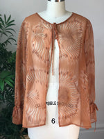 Voir Collection Sheer Blouse (Large)