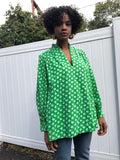 70s Kimberly Sport Kelly Green Skirt Set (Medium)
