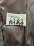 80s Karen Lucas for Niki Floral Dress (Size 4)